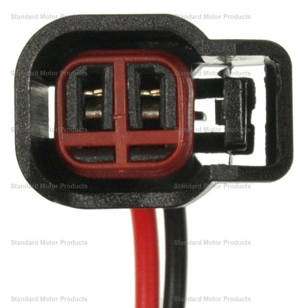 Standard Ignition BODY SWITCH AND RELAY OE Replacement; 2 Terminal; Female; Black And Red S-824